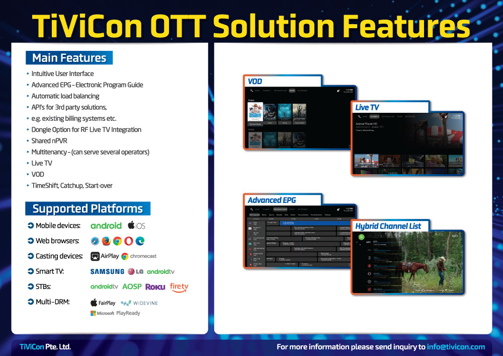 OTT End to End Solutions