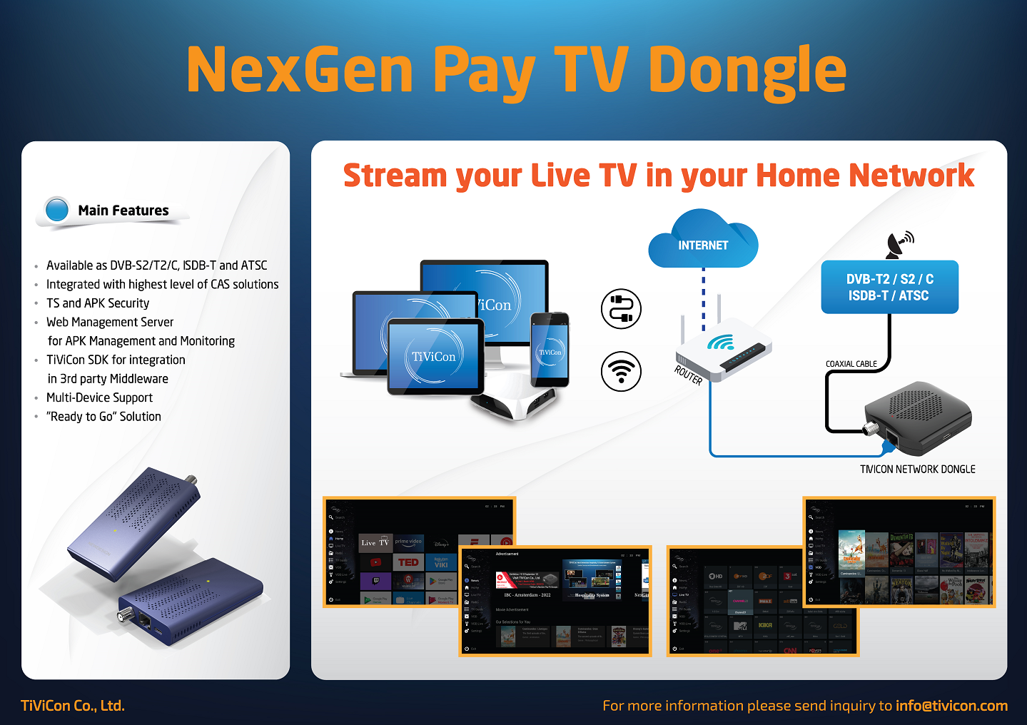 NexGen Pay TV Dongle