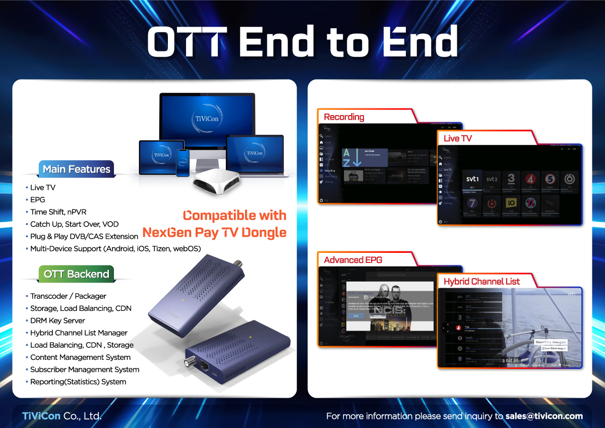 OTT End to End Solutions