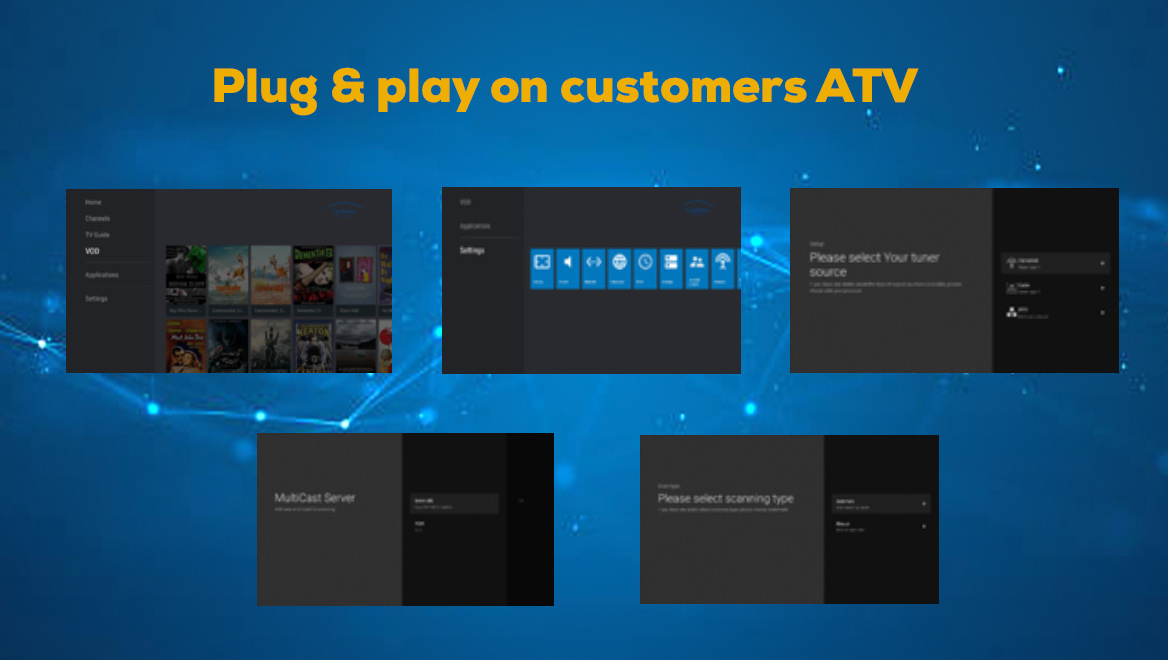 DVB Applıcatıon For Pay TV Dongle